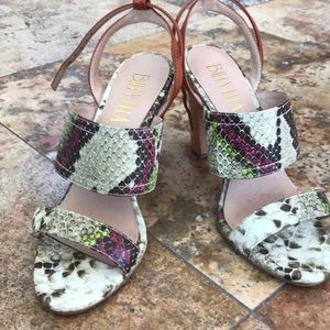 Lovely Anthropologie Billy Ella high heels. Perfect for summer. Size 7.5